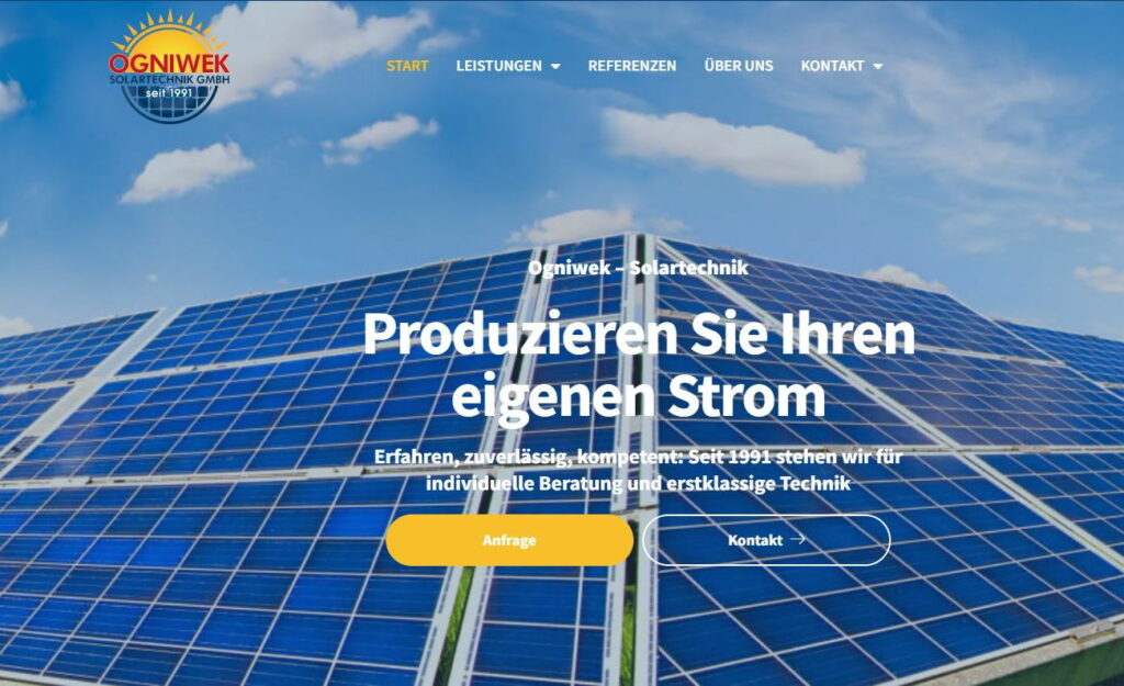 Ogniwek Solartechnik GmbH